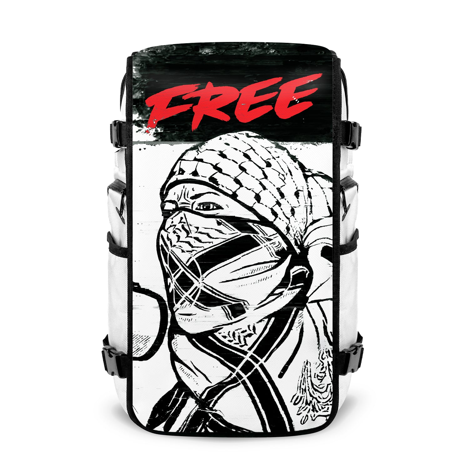 Free Palestine - Faceoff® White