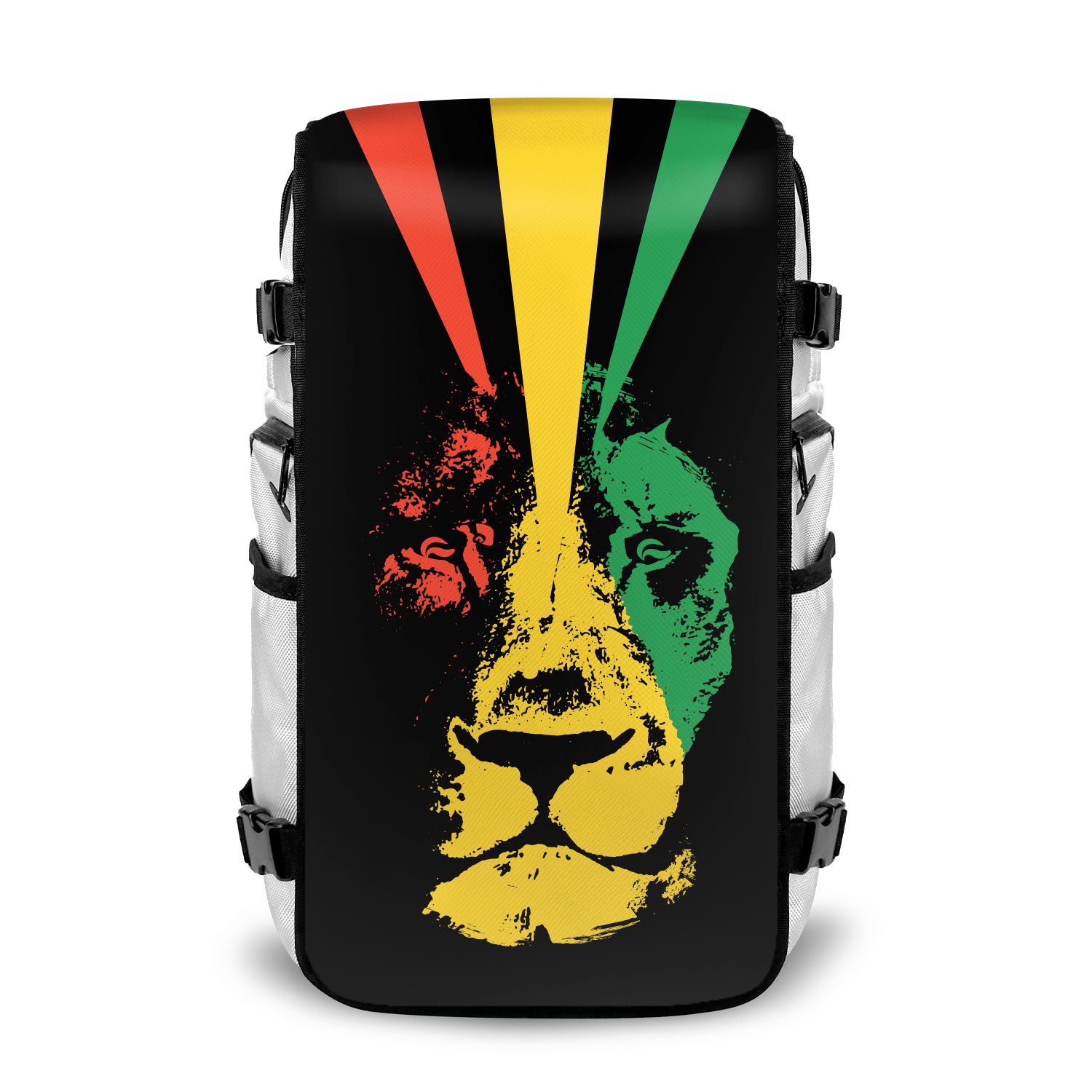 Rasta Lion - Faceoff® White