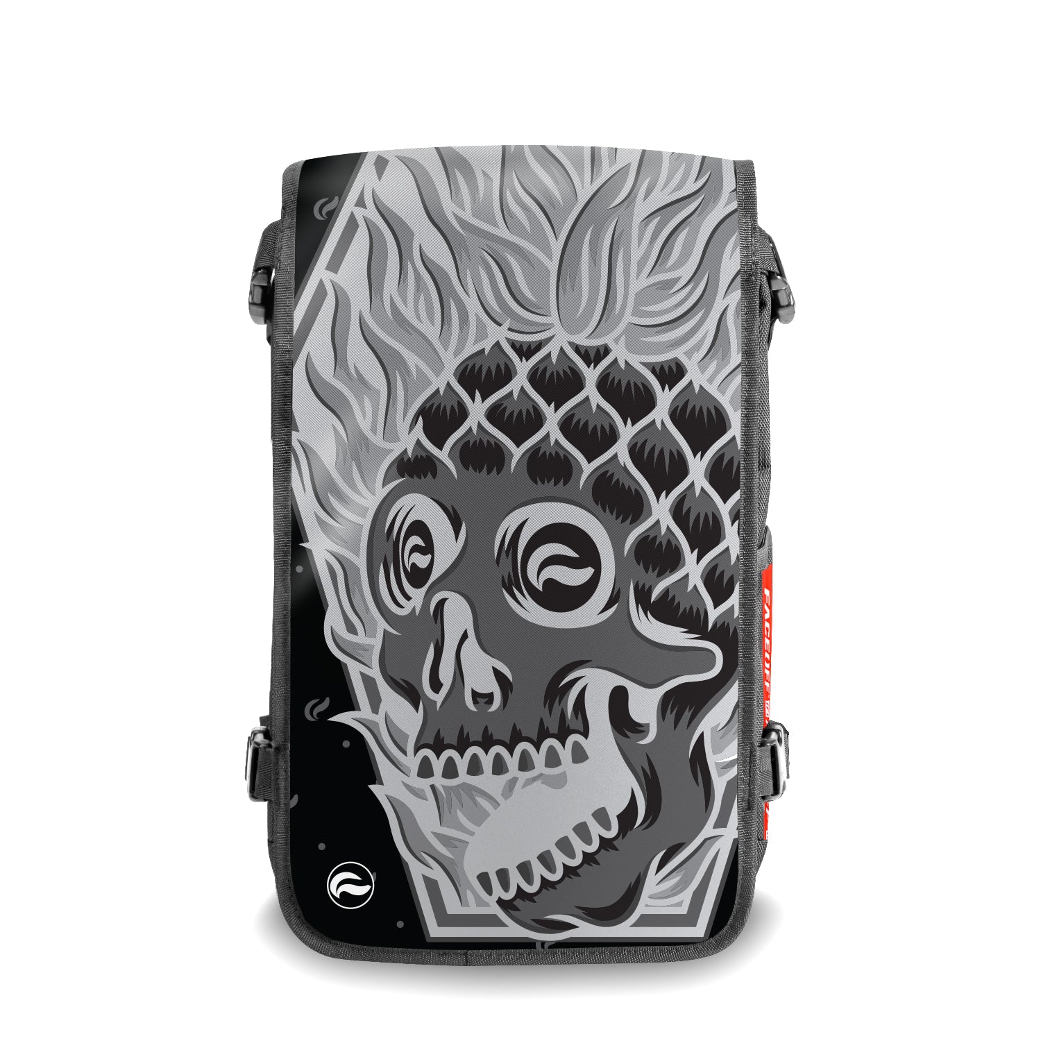 Pineapple Skull Black - Faceoff® Medium