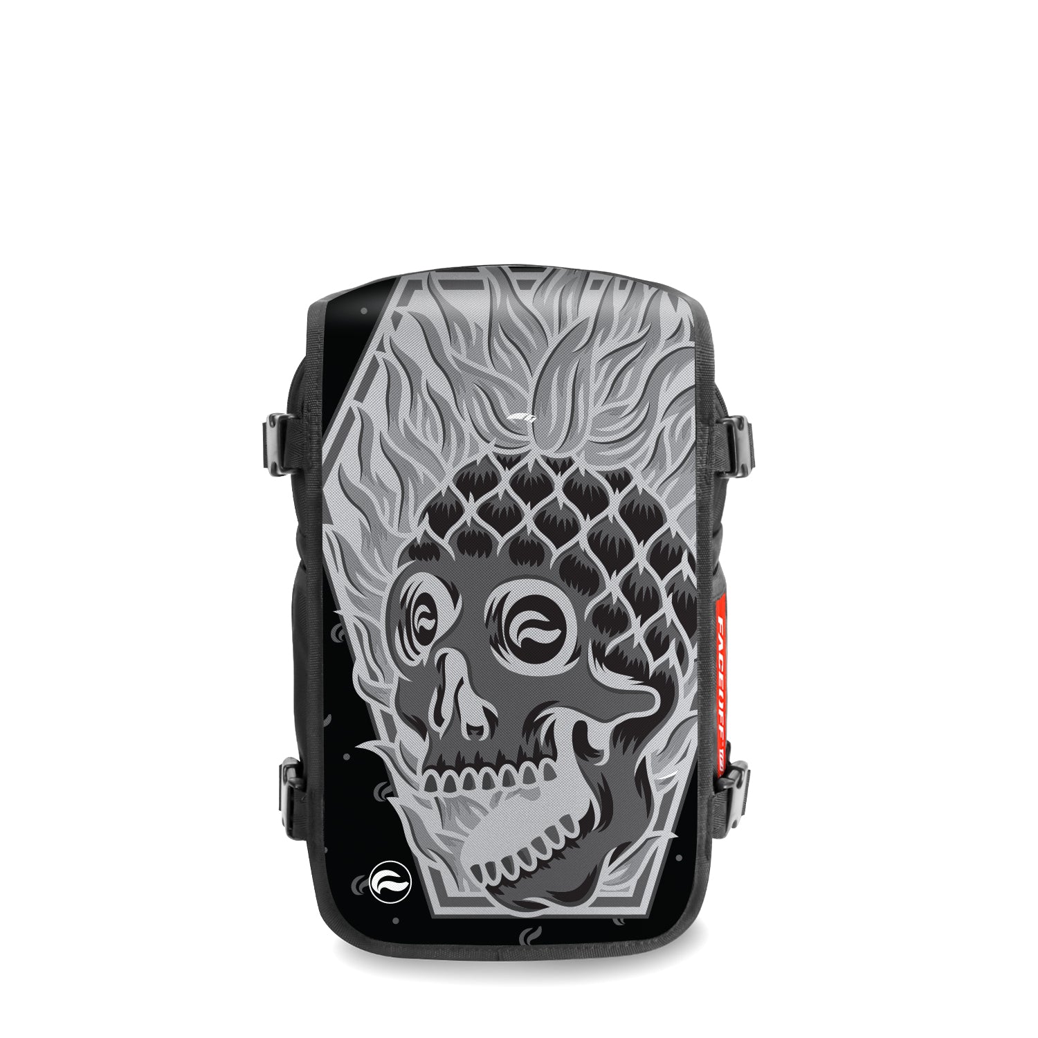 Pineapple Skull Black - Faceoff® Small