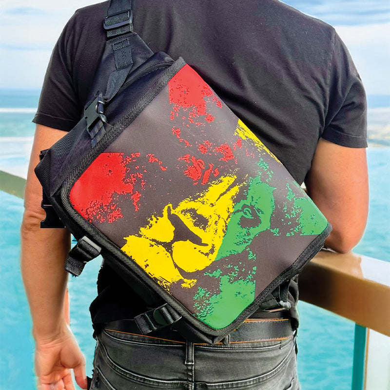 Rasta Lion L - Faceoff® Messenger