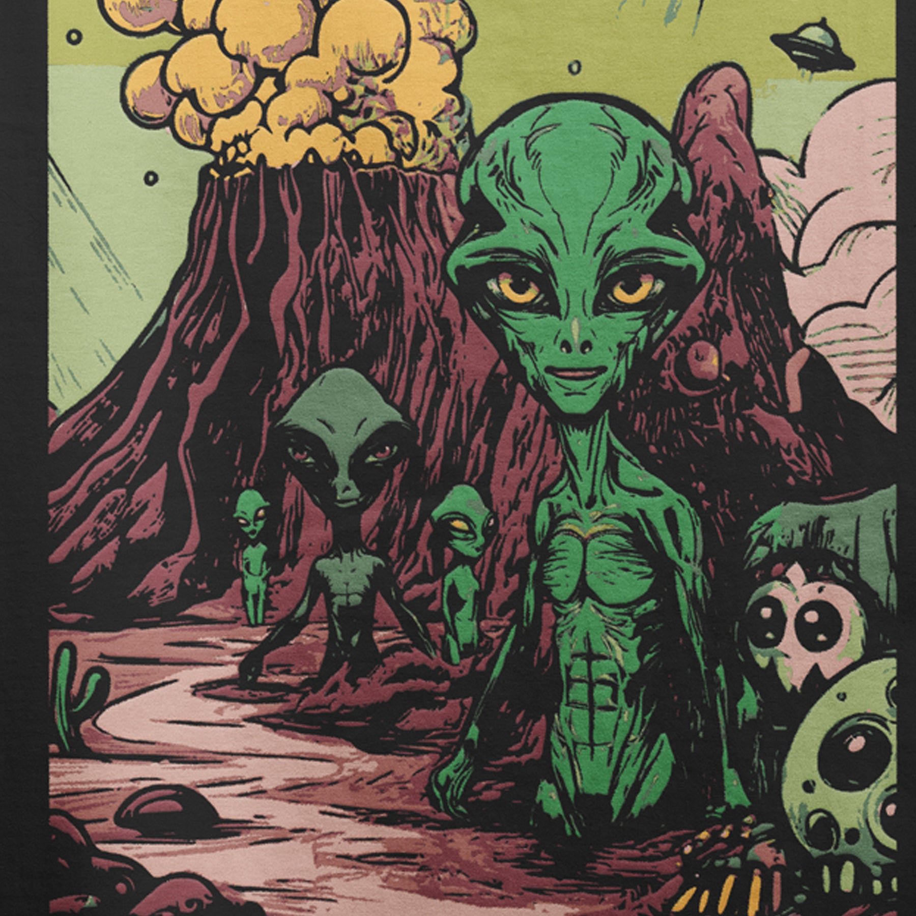 Psycho Alien - Oversized Tee