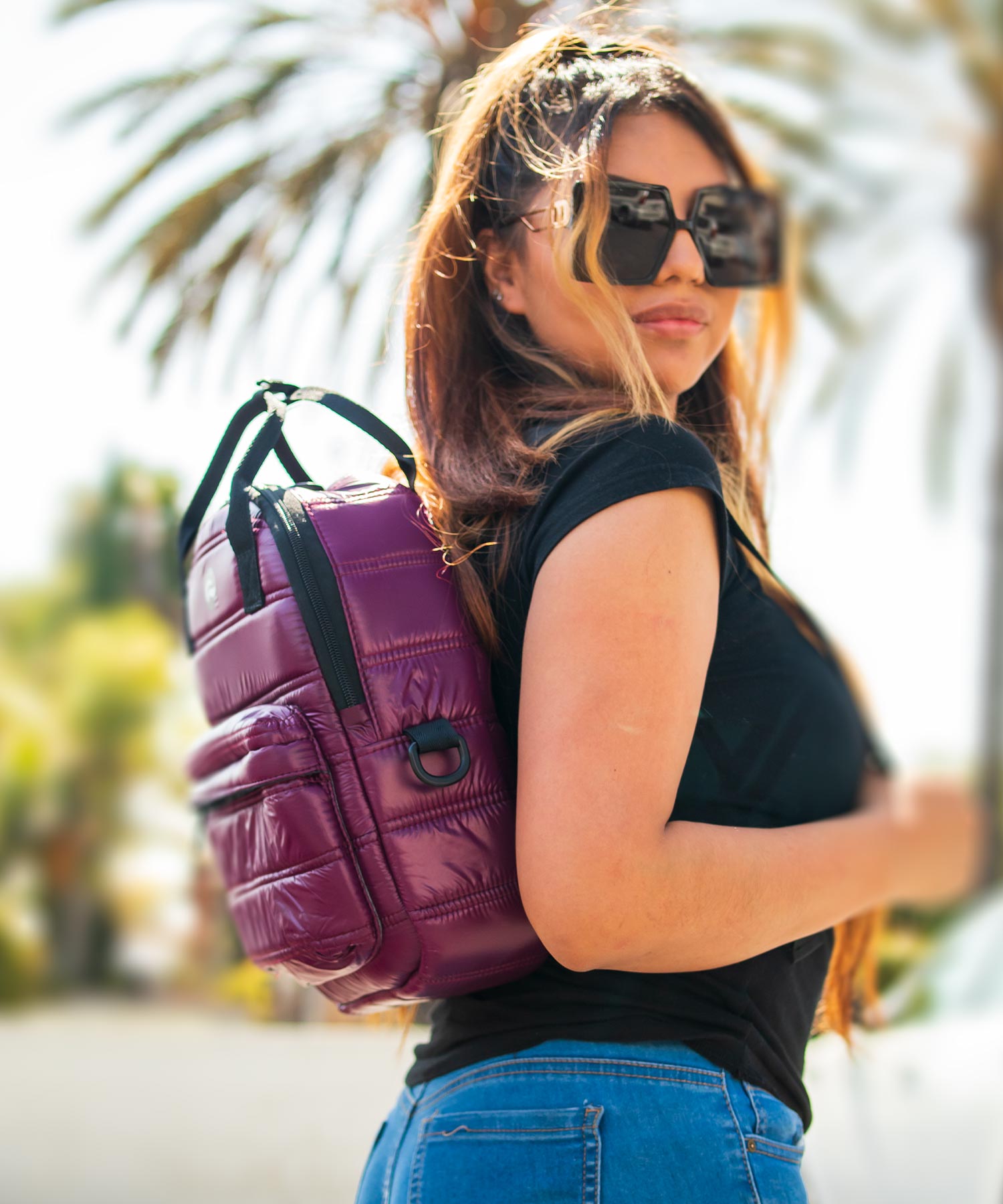 バッグ dreamsunvvv Raven - Elegant Black Backpack