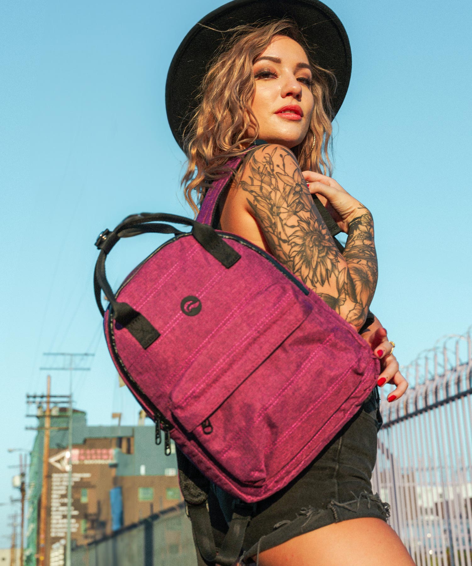 Raven - Elegant Black Backpack