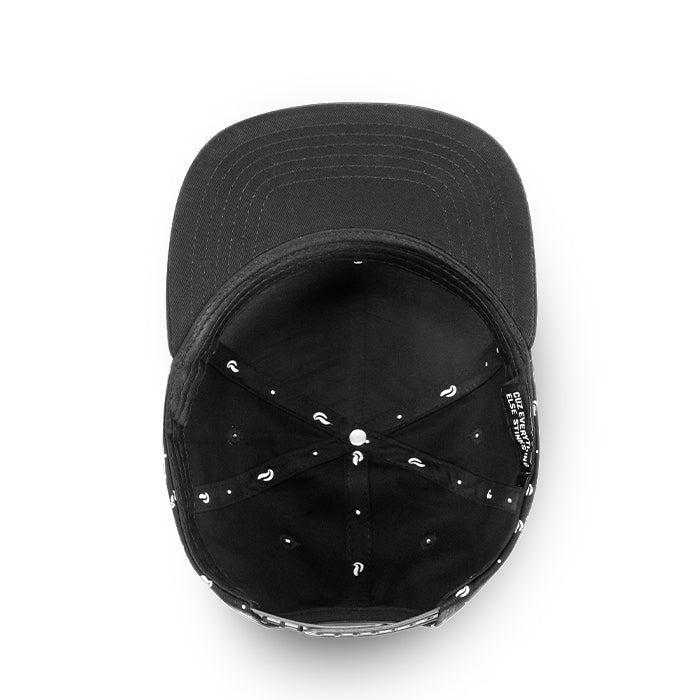 Black W/ Black Logo - Snap Back