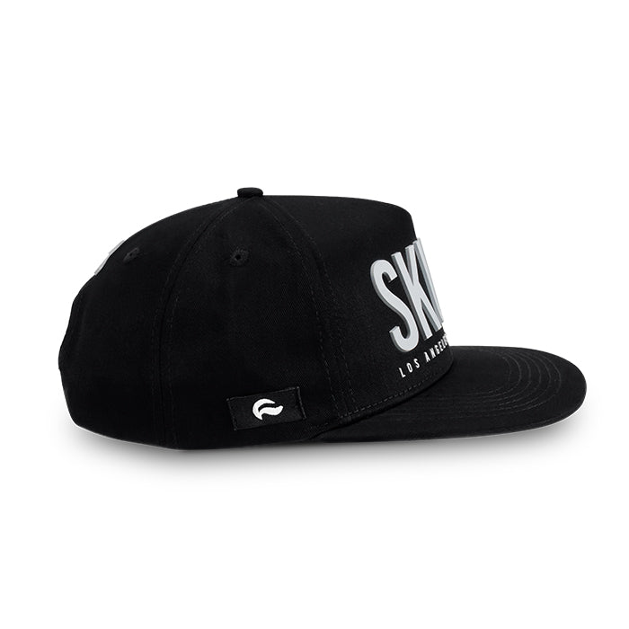 Black W/ Gray Logo - Snap Back