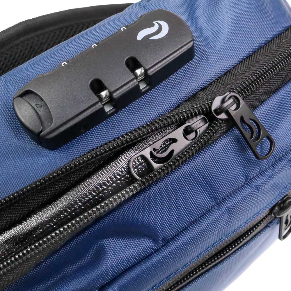 Skunk Bags Kross smell proof cross body bag zipper view