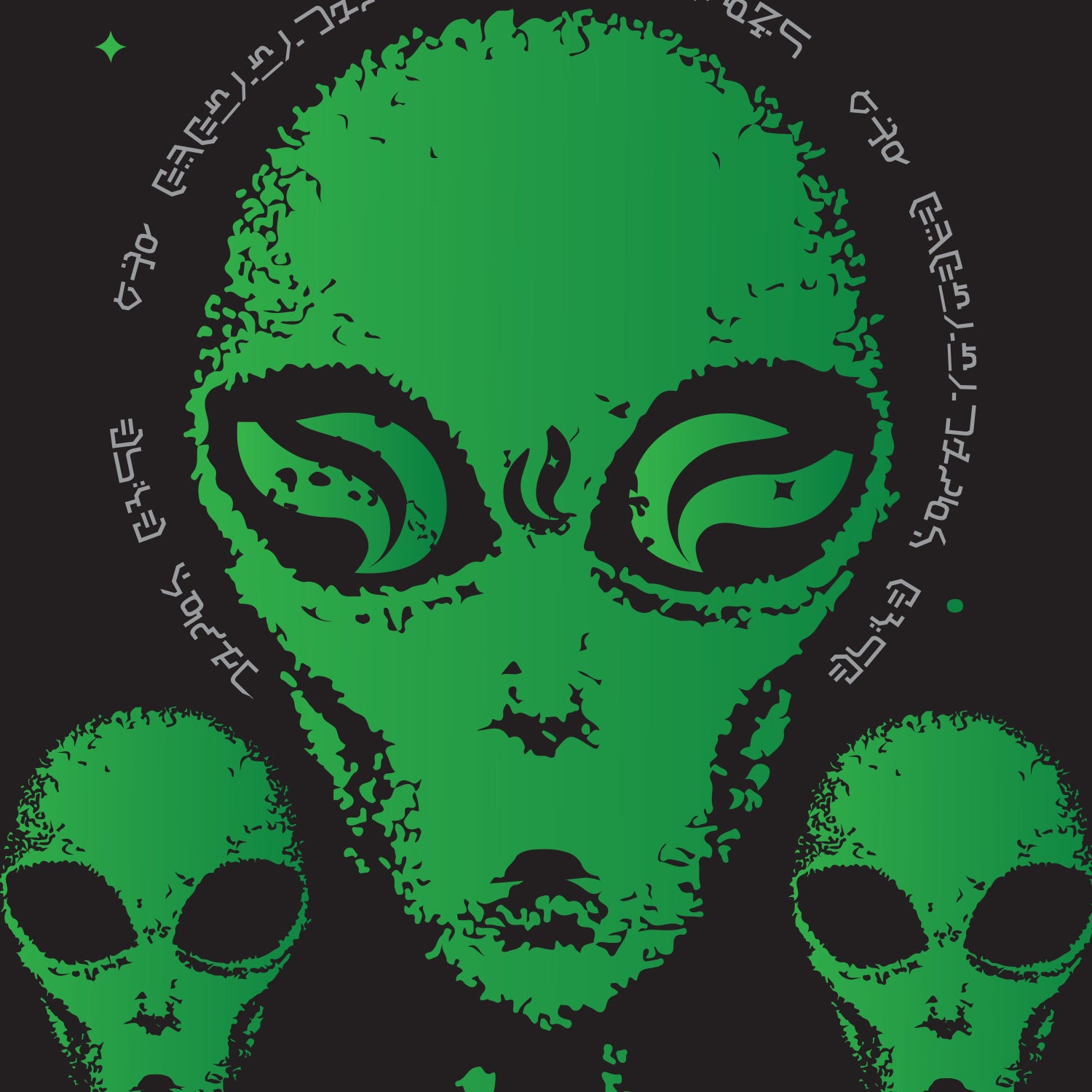 Green Alien - Faceoff® Sling