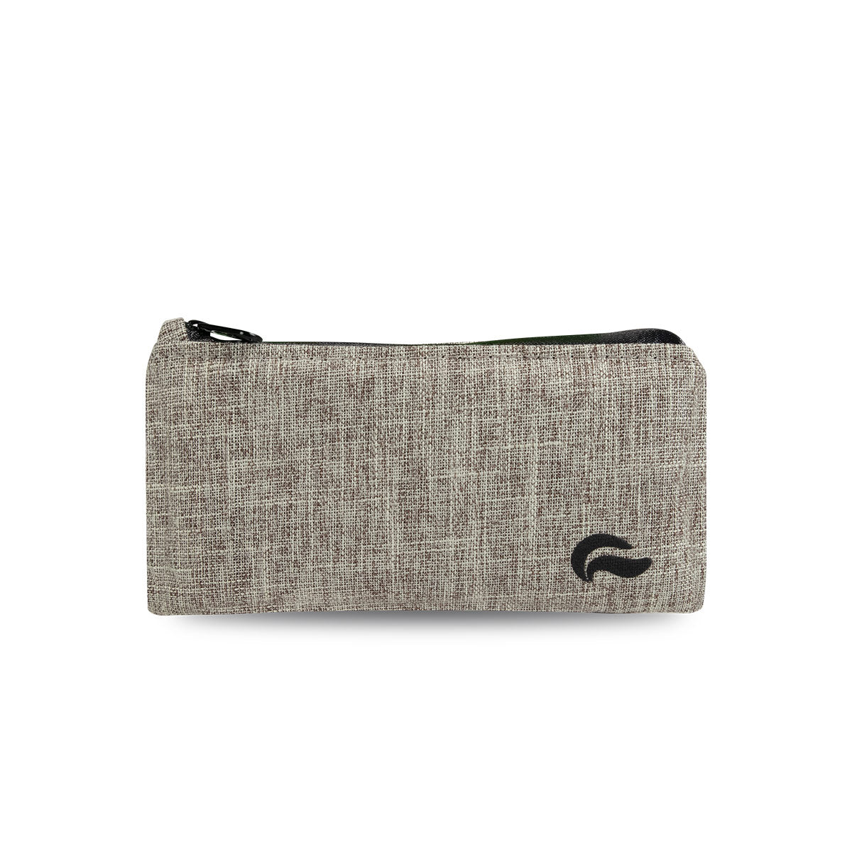 7" Zip Pouch - Khaki Oxford
