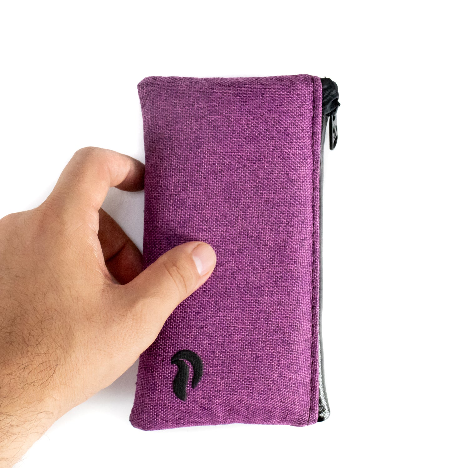 7" Zip Pouch - Lavender Oxford