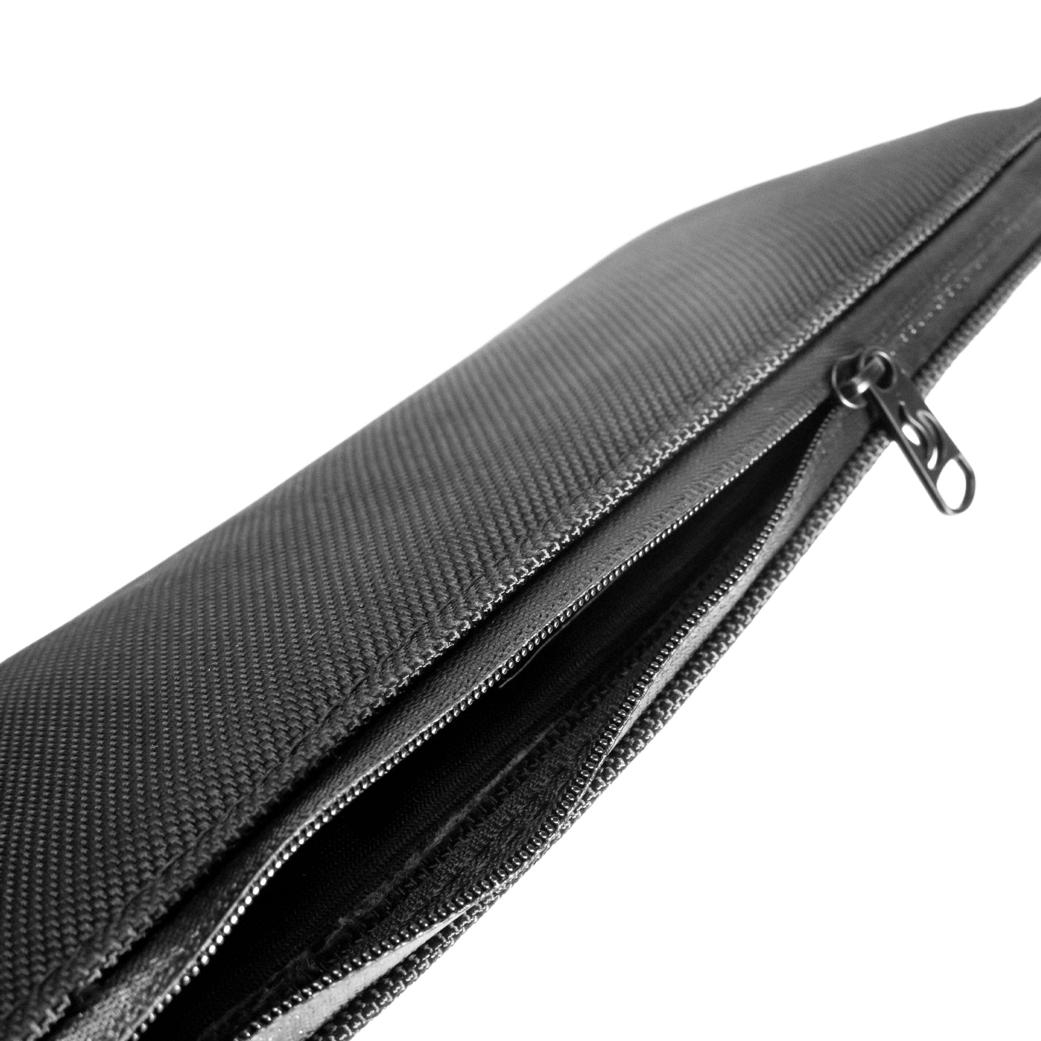 9" Zip Pouch - Black Canvas