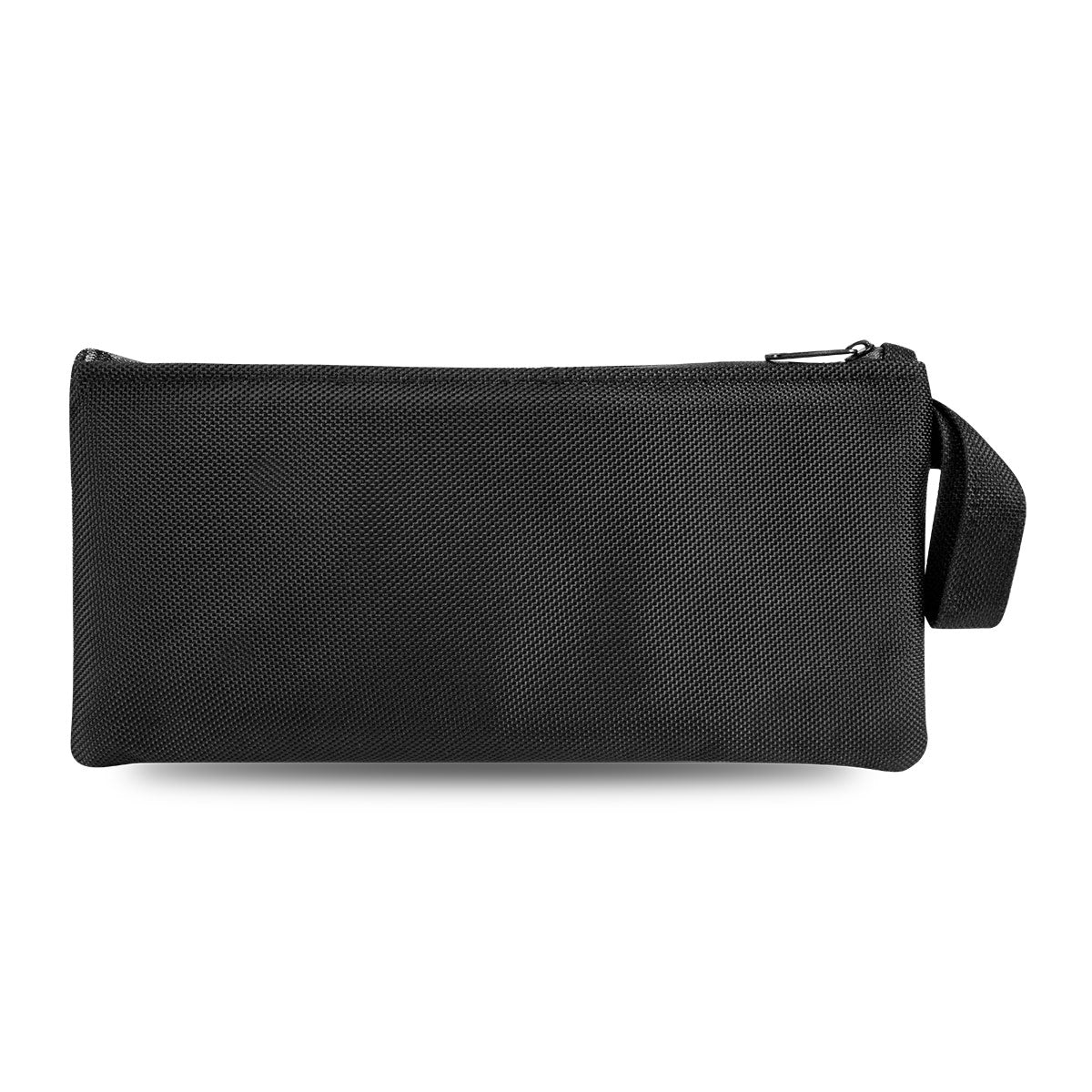 9" Zip Pouch - Black Canvas