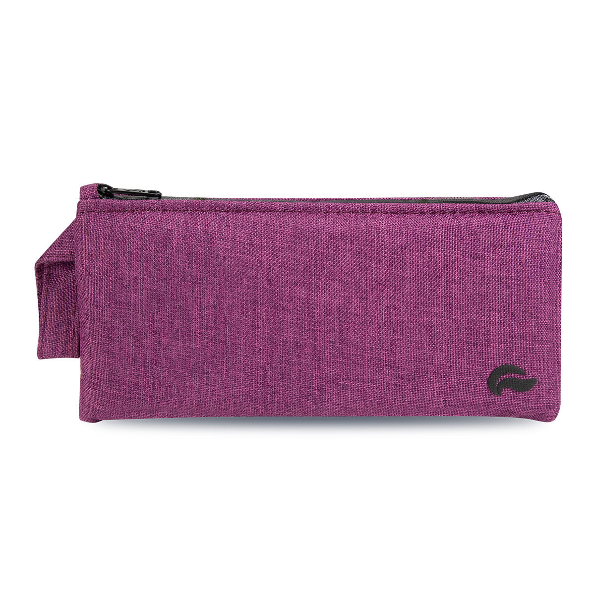 9" Zip Pouch - Lavender Oxford