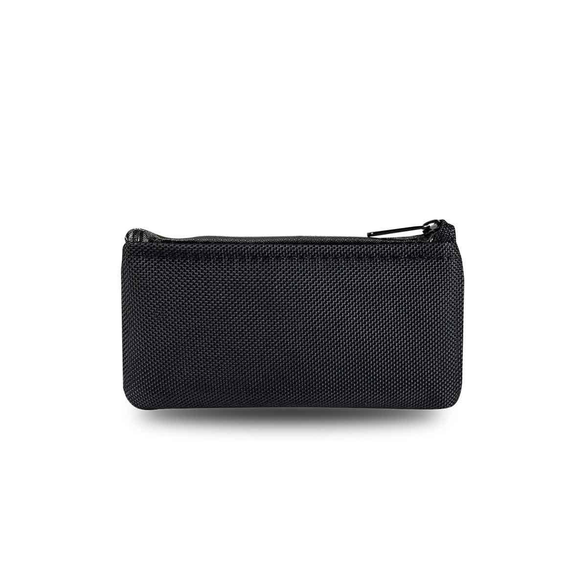 6" Zip Pouch - Black Canvas