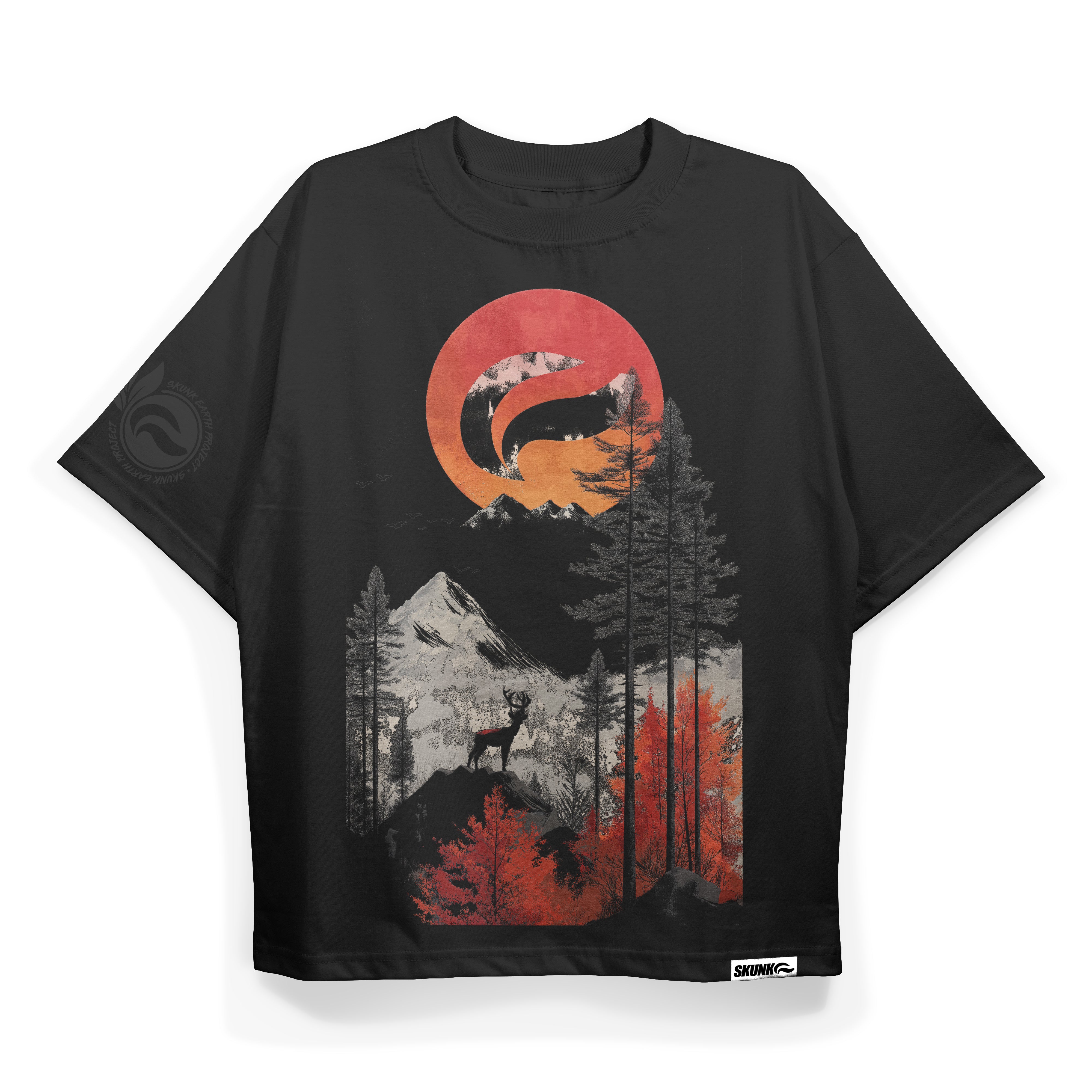 Silent Watcher- Oversized Tee