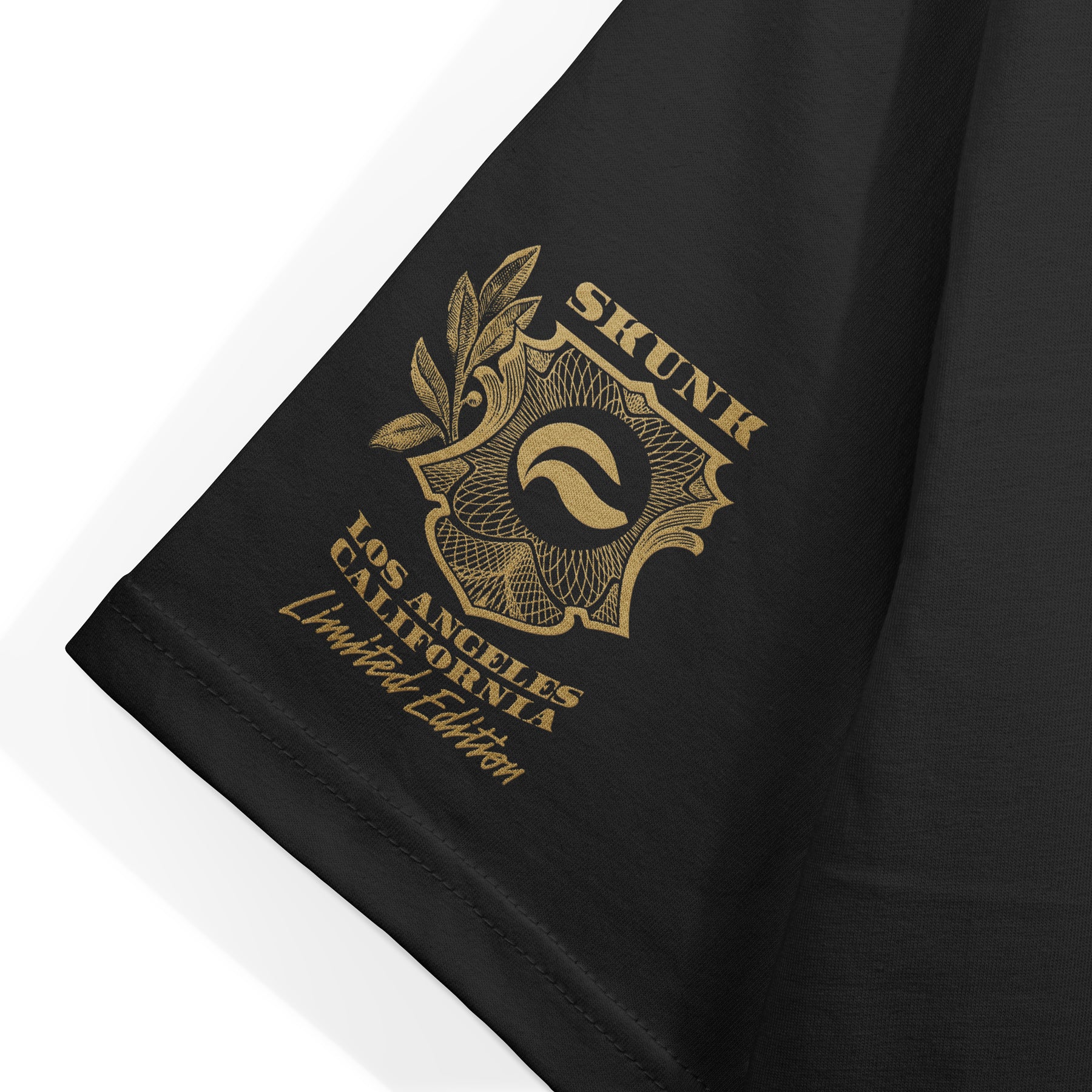 U.S. of Indica Black - Oversized Tee