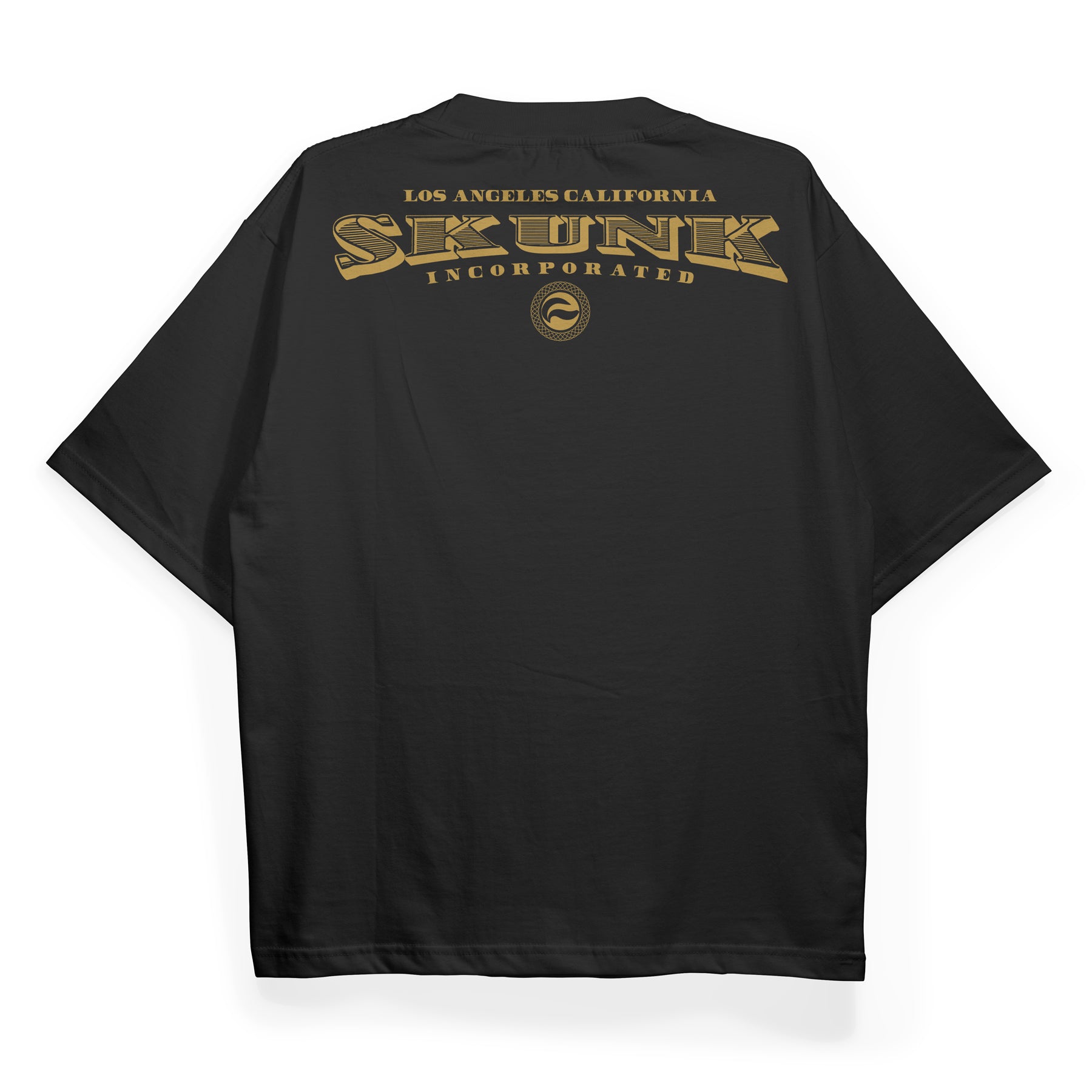 U.S. of Indica Black - Oversized Tee