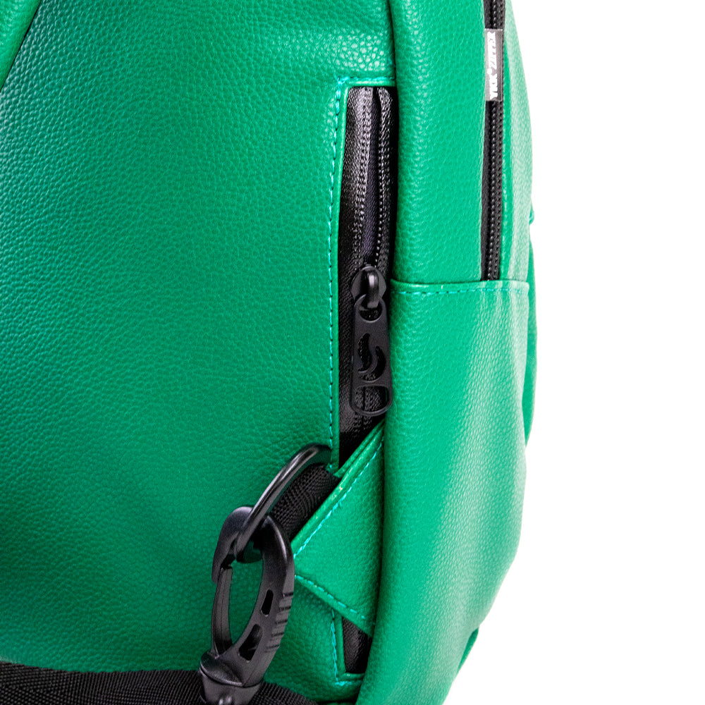 Uno - Green Faux Leather