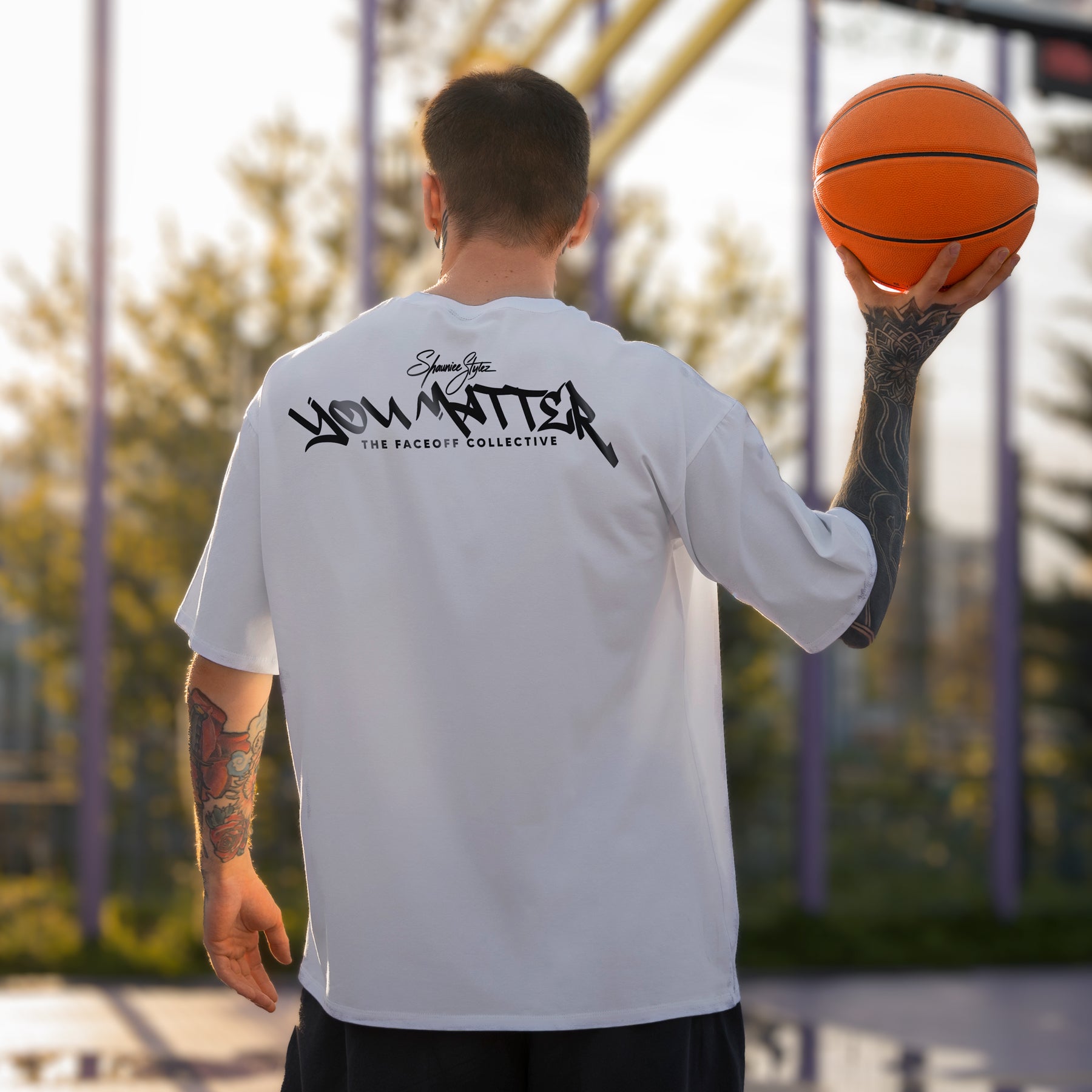 MBM You Matter (White)- Oversized Tee