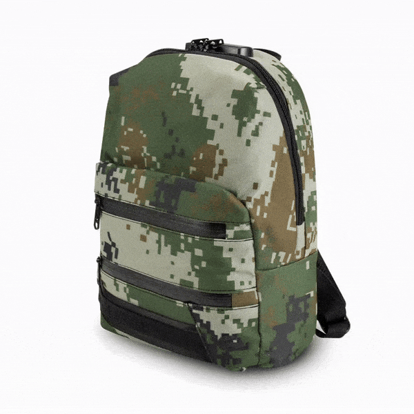 Mini - Green Pixel Camo