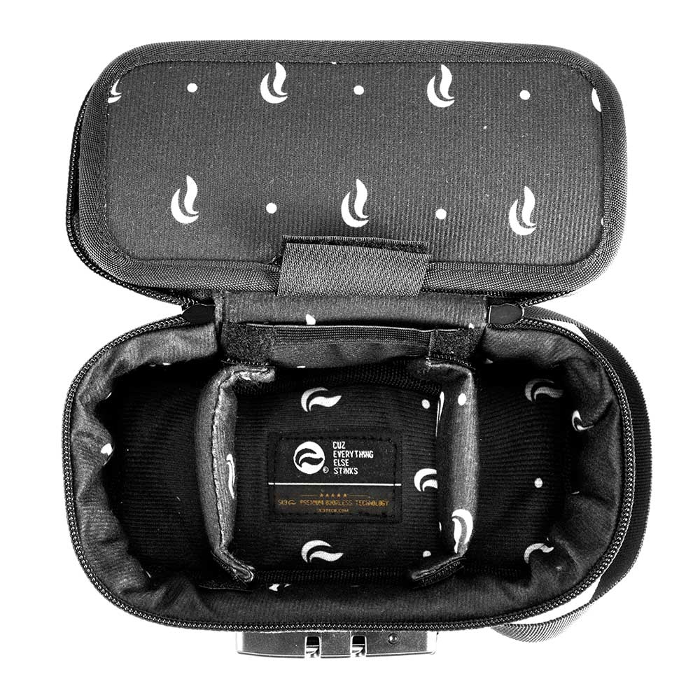 Duffle Bag Small 10- Smell Proof - With Combo Lock - SK9 Premium Odorless  Technology (Blue Navy) 